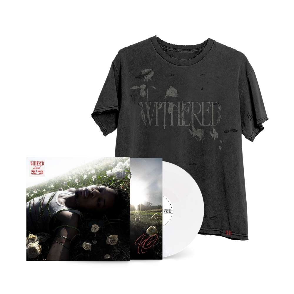 WITHERED T-Shirt + Signed Vinyl Fan Pack