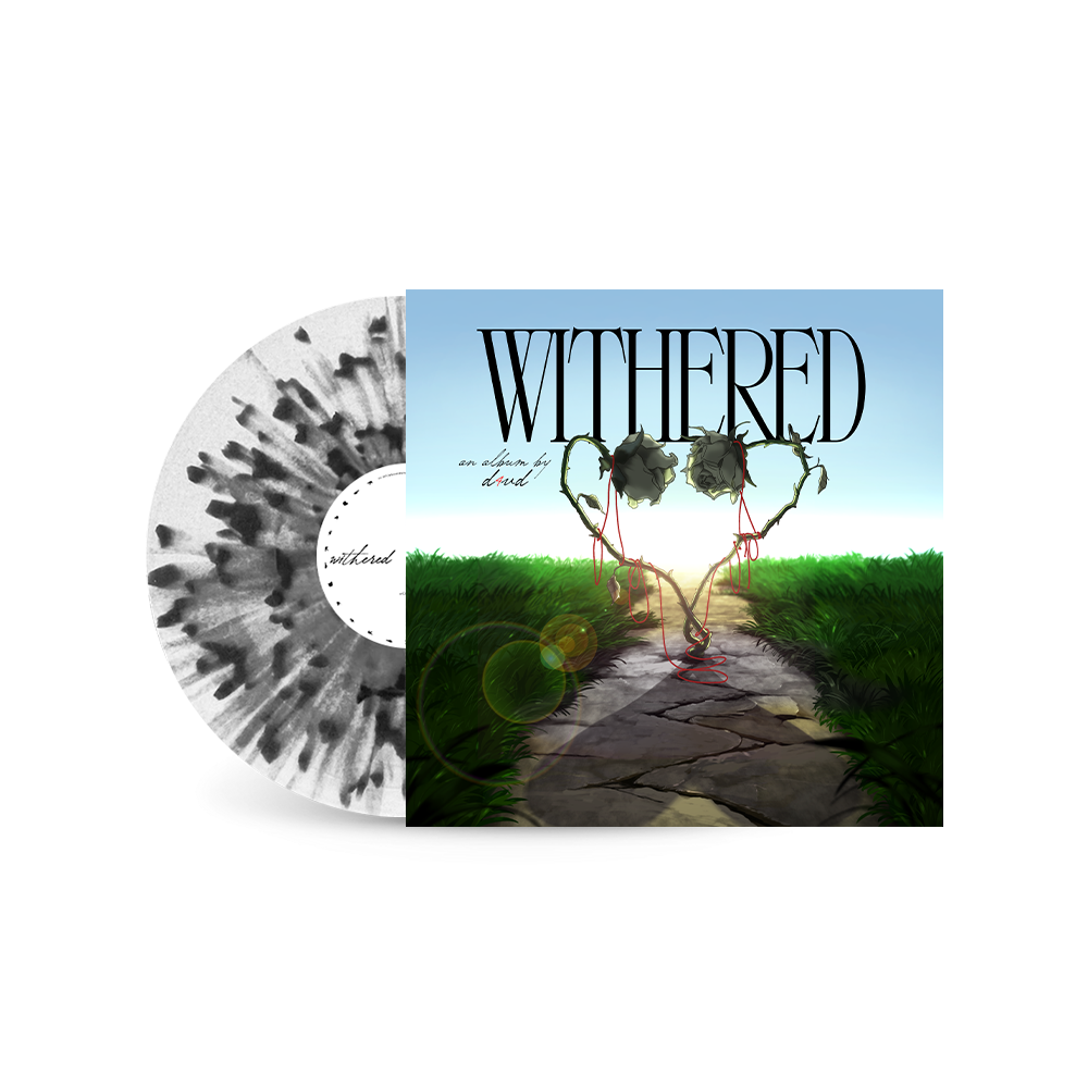 Withered Exclusive Vinyl - White with Black Splatter (Signed Anime Version)