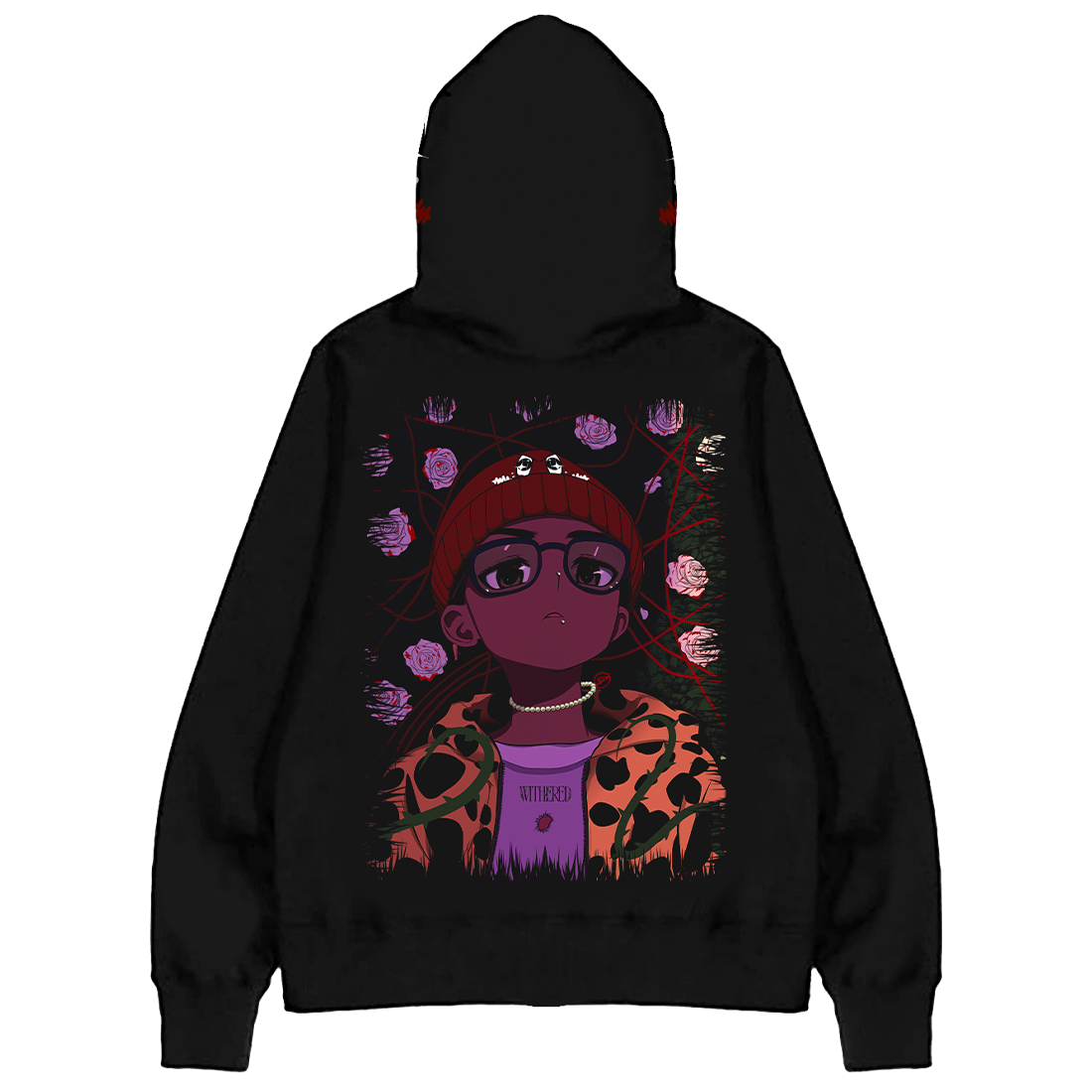 Black Kawaii Hoodie
