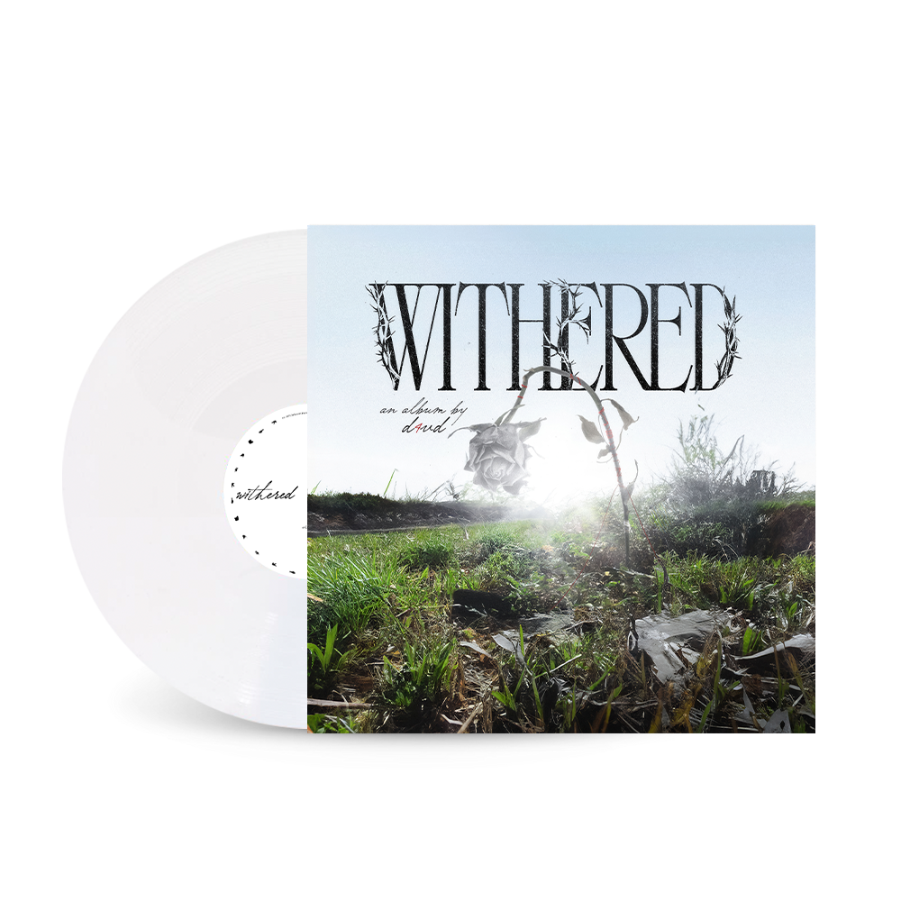 WITHERED Standard Vinyl - Pure Cloudy White Back