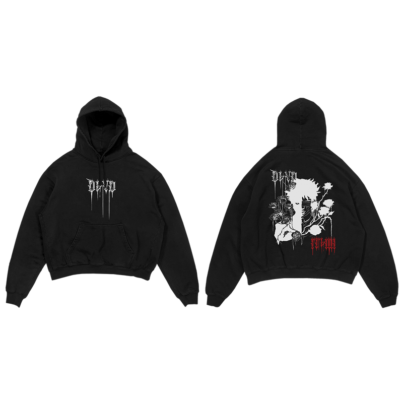 D4VD SPLITTING IMAGE HOODIE - d4vd official store