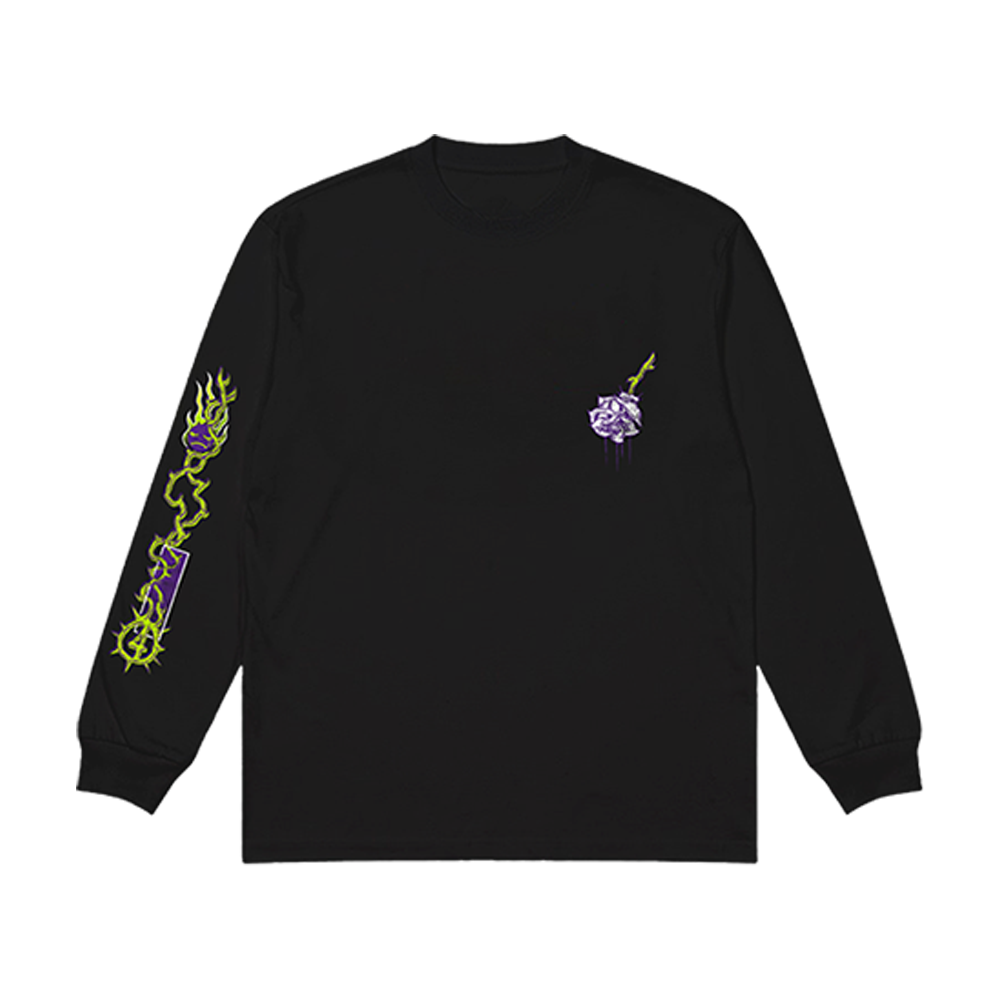 D4VD SPOTIFY LONG SLEEVE T-SHIRT – d4vd official store